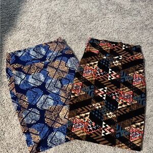 Lularoe Skirt Set